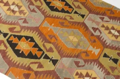 Tapis Kilim en laine anatolien vintage sku132