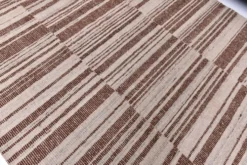 Tapis kilim en laine beige orange 215x300 cm, tapis kilim terracota 7x10.