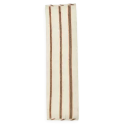 Tapis Kilim marron et beige 2x8, 71x260 cm