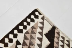 Tapis Kilim persan marron beige 3x10, 97x324 cm