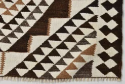 Tapis Kilim persan marron beige 3x10, 97x324 cm