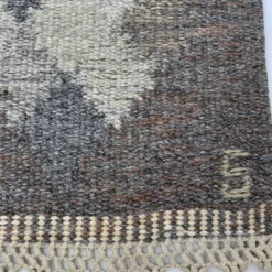 Tapis kilim röllakan suédois du milieu du siècle par brita svefors pour axeco 1960