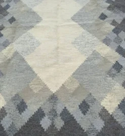 Tapis kilim röllakan suédois du milieu du siècle par brita svefors pour axeco 1960