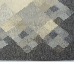 Tapis kilim röllakan suédois du milieu du siècle par brita svefors pour axeco 1960