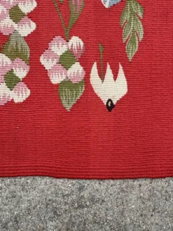 Tapis Kilim roumain années 50
