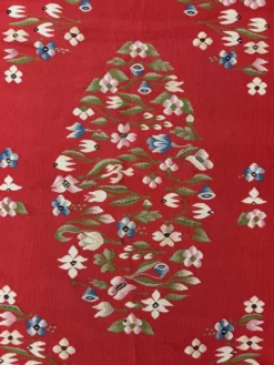 Tapis Kilim roumain années 50