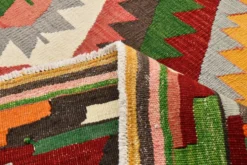 Tapis Kilim tribal tissé à la main 5x7, 155x232Cm