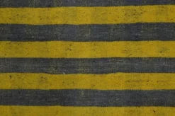 Tapis Kilim turc anatolien à rayures, référence 3973