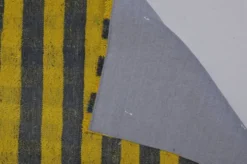 Tapis Kilim turc anatolien à rayures, référence 3973