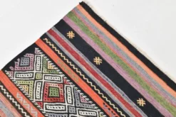 Tapis Kilim turc antique vintage 174 x 236 cm