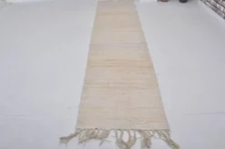 Tapis Kilim turc vintage en chanvre sku3982