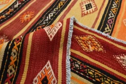 Tapis Kilim turc vintage 6x11, 186x342Cm