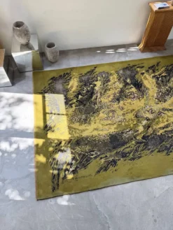 Tapis laine René Fumeron 1960 modèle Nevada