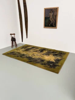 Tapis laine René Fumeron 1960 modèle Nevada