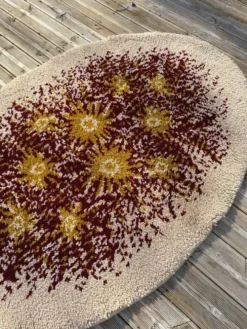 Tapis laine 70s