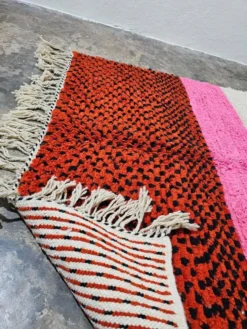 Tapis marocain berbère en laine