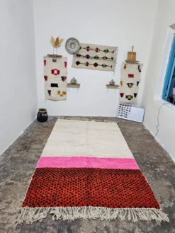 Tapis marocain berbère en laine