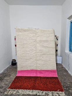 Tapis marocain berbère en laine