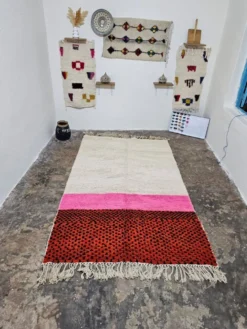 Tapis marocain berbère en laine