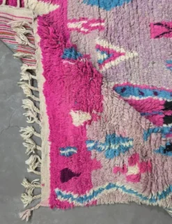 Tapis Marocain Violet - 296 x 172 cm