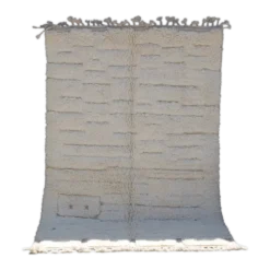 Tapis minimaliste Beni Ourain – 245 × 160 cm - AZ822