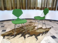 Tapis moderne scandinave décor abstrait par Ege Rya, Danemark années 1960