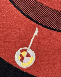 Tapis “Moins c’est plus” Christian Duc pour Toulemonde Bochart, années 80