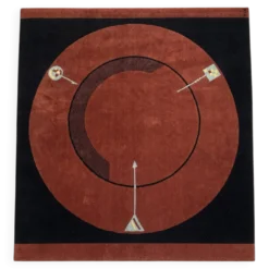 Tapis “Moins c’est plus” Christian Duc pour Toulemonde Bochart, années 80