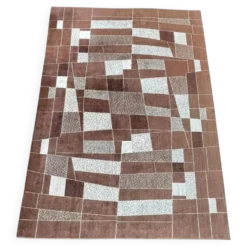 Tapis/moquette abstrait des années 1960, Tchécoslovaquie - bouclé