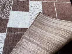 Tapis/moquette abstrait des années 1960, Tchécoslovaquie - bouclé