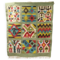Tapis mural en laine