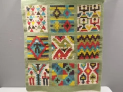 Tapis mural en laine