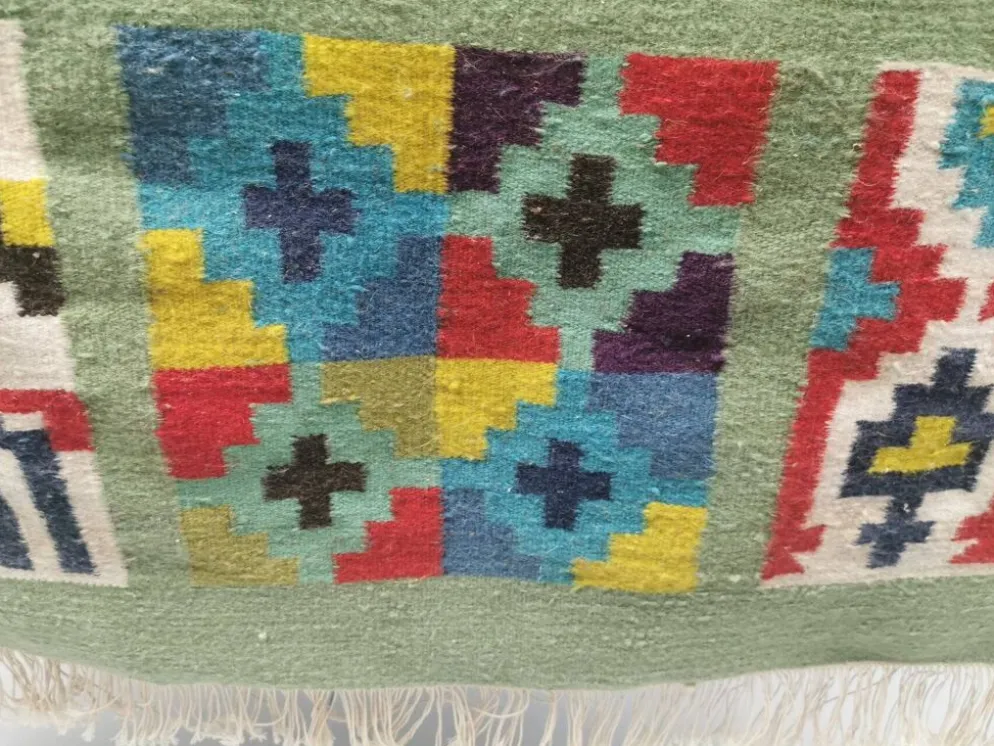 Tapis mural en laine