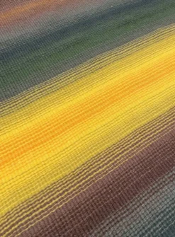 Tapis mural en laine moderne du milieu du siècle avec design aux couleurs Rentukka par Ulpu Räty, Tampere, Finlande, années 1960