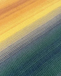 Tapis mural en laine moderne du milieu du siècle avec design aux couleurs Rentukka par Ulpu Räty, Tampere, Finlande, années 1960