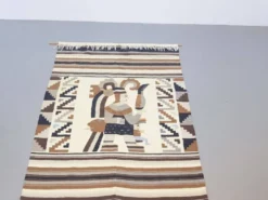 Tapis mural kilim vintage, années 1970