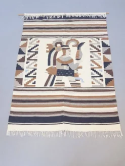 Tapis mural kilim vintage, années 1970