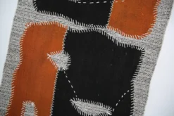 Tapis mural turc vintage en laine, tapisserie faite à la main, 72x106 cm