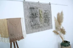 Tapis mural vintage fait main, 90x98 cm