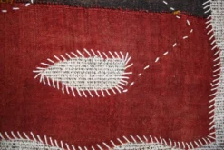 Tapis mural vintage, tapisserie tissée bohème, art mural, 64x104 cm