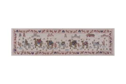 Tapis noué à la main, tapis turc vintage 52x190 cm