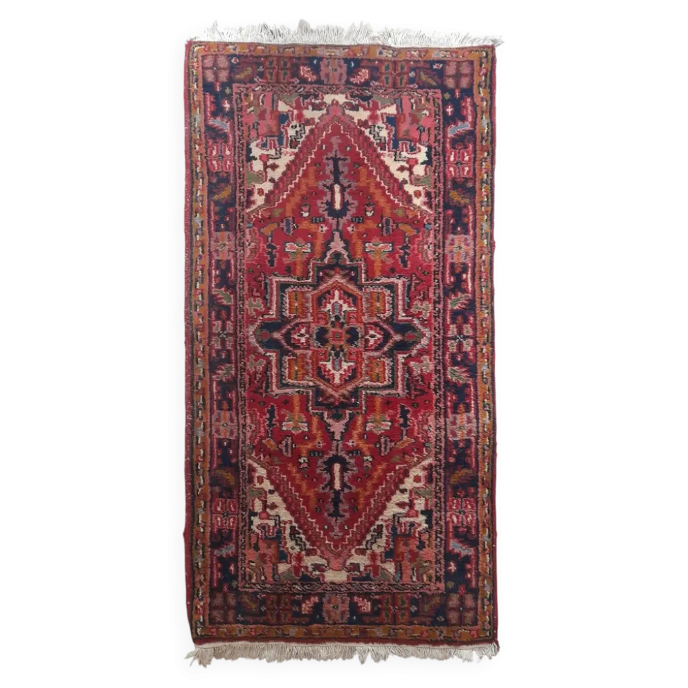 Tapis noué main persan 140 x 72 cm