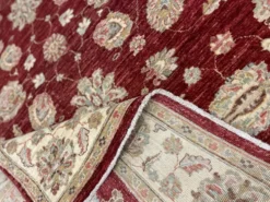Tapis oriental, tapis rouge fait main, tapis de salon à vendre, décoration de sol pour la maison.
