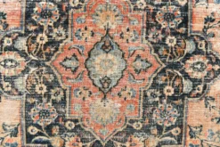 Tapis oriental vintage persan rouge et bleu 10x13, 315x412 cm