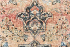 Tapis oriental vintage persan rouge et bleu 10x13, 315x412 cm
