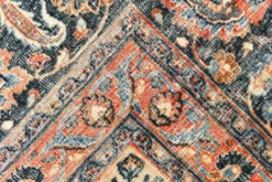 Tapis oriental vintage persan rouge et bleu 10x13, 315x412 cm