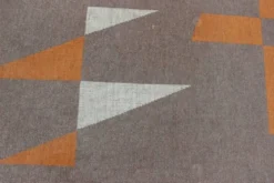 Tapis ou moquette géométrique de design mid-century, années 1970