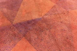 Tapis ou moquette géométrique du milieu du siècle, années 1970