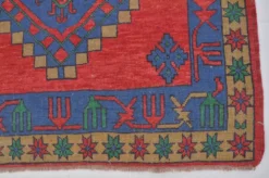 Tapis Oushak anatolien multicolore sku 2543