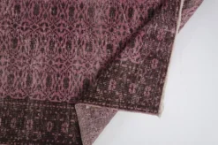 Tapis Oushak décoratif rose sku 2527